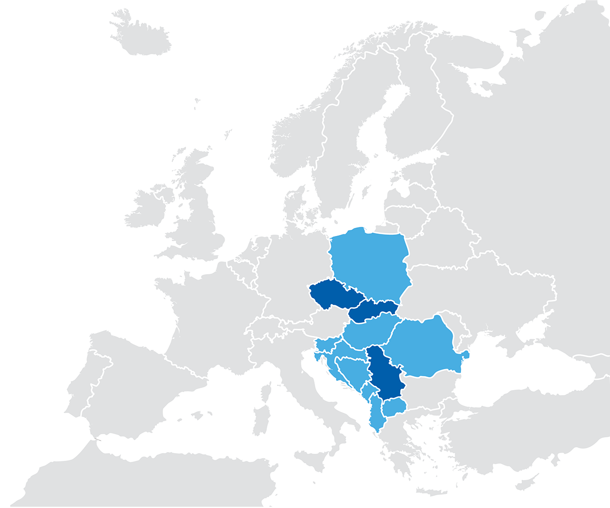 vivax europe map